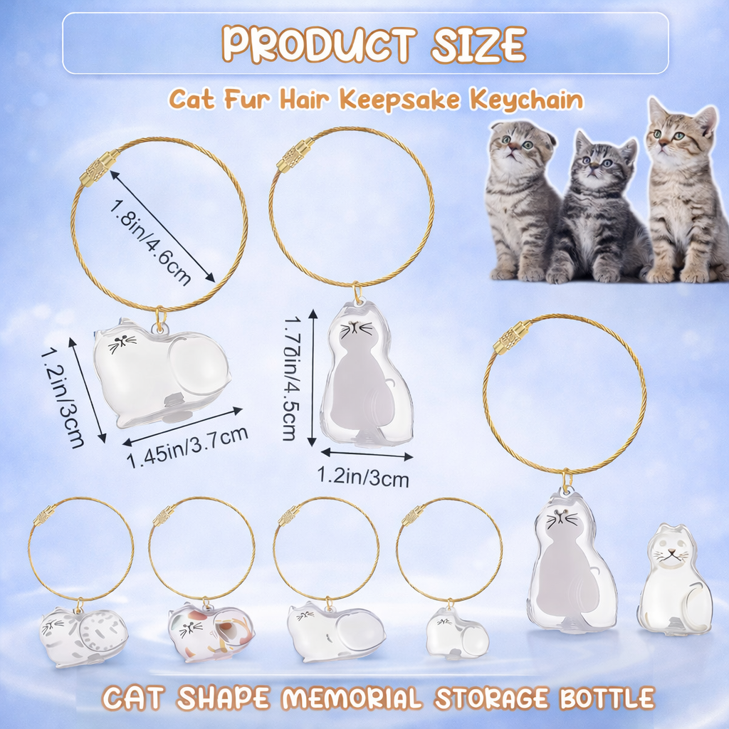 Forever Feline Keepsake Capsule Set