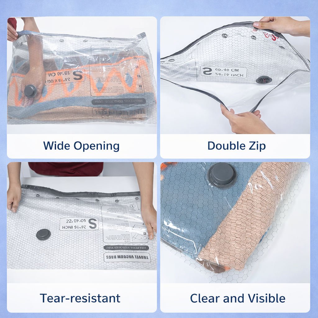 Premium Vacuum Storage Solutions - 9 Pack