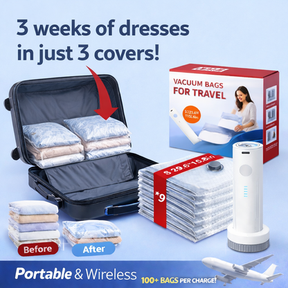 Premium Vacuum Storage Solutions - 9 Pack