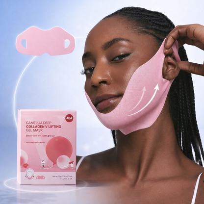 Collagen Neck-Lifting Gel Mask (4 PCS)