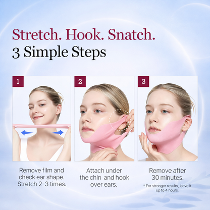 Collagen Neck-Lifting Gel Mask (4 PCS)