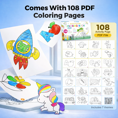 Jumbo Washable Crayons for Toddlers, 12 Colors