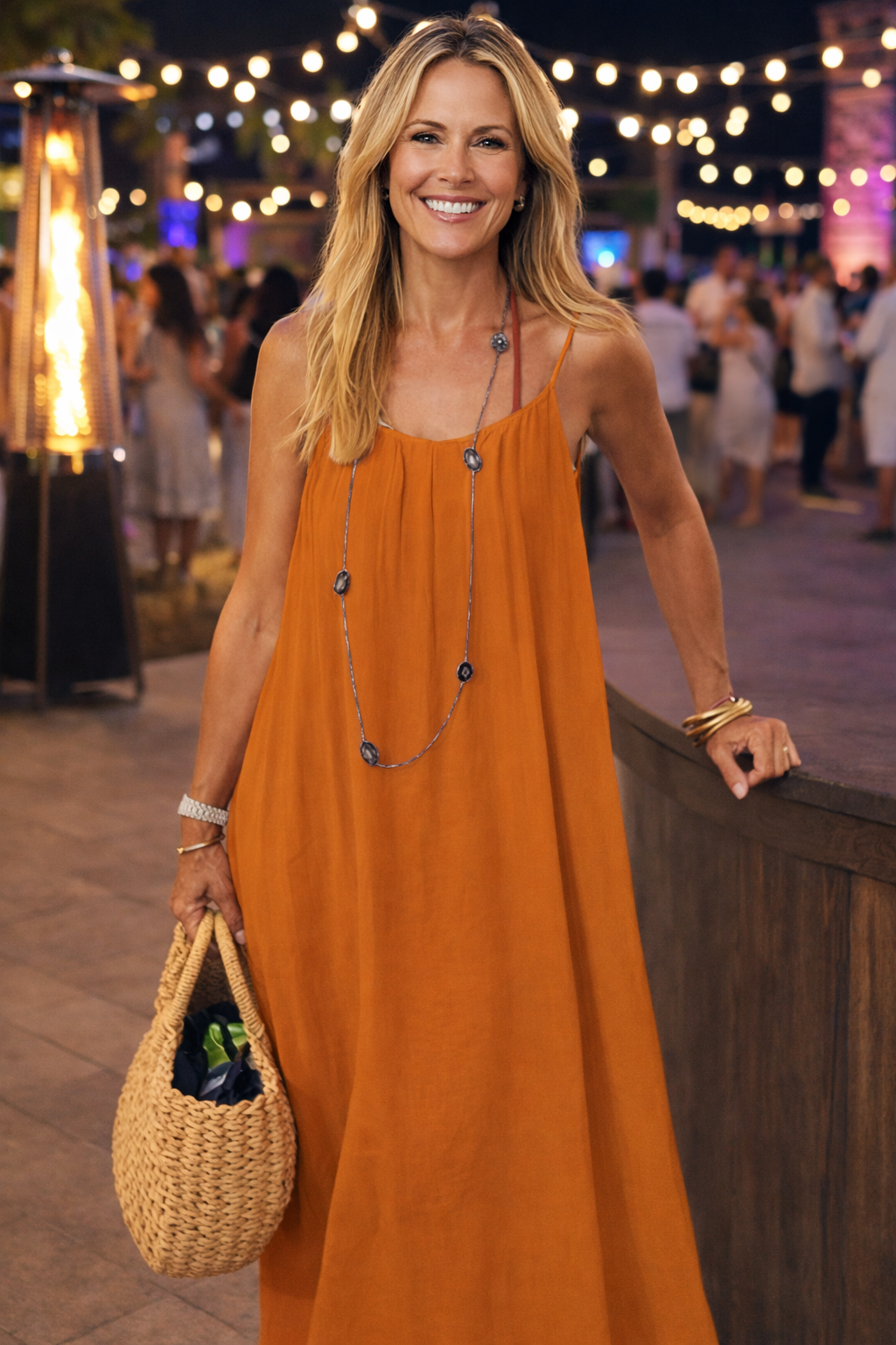 Backless Summer Cami Dress