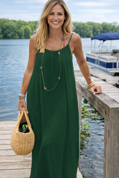 Backless Summer Cami Dress