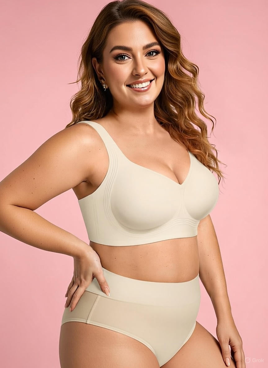Seamless Comfort Wireless Bra