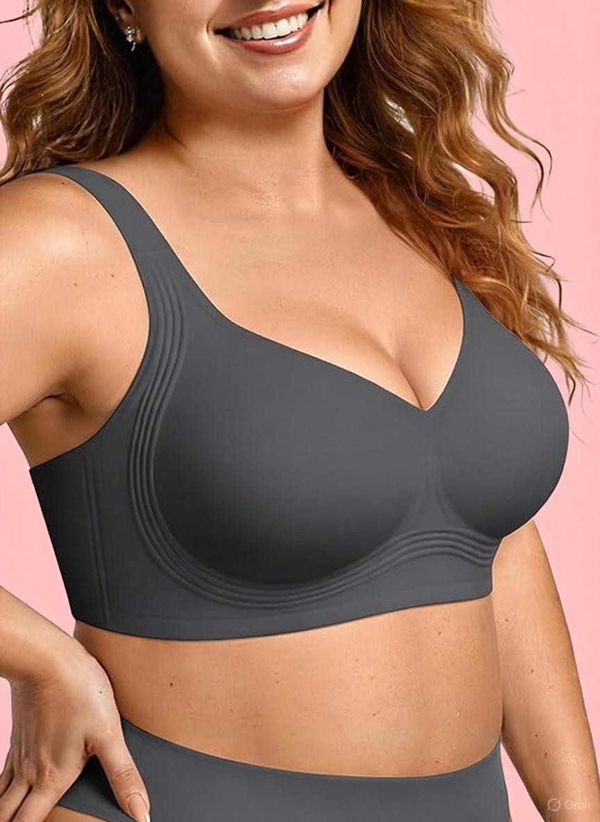 Seamless Comfort Wireless Bra