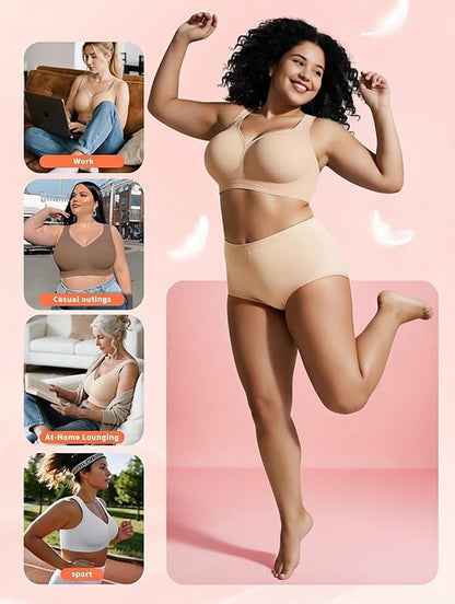 Seamless Comfort Wireless Bra